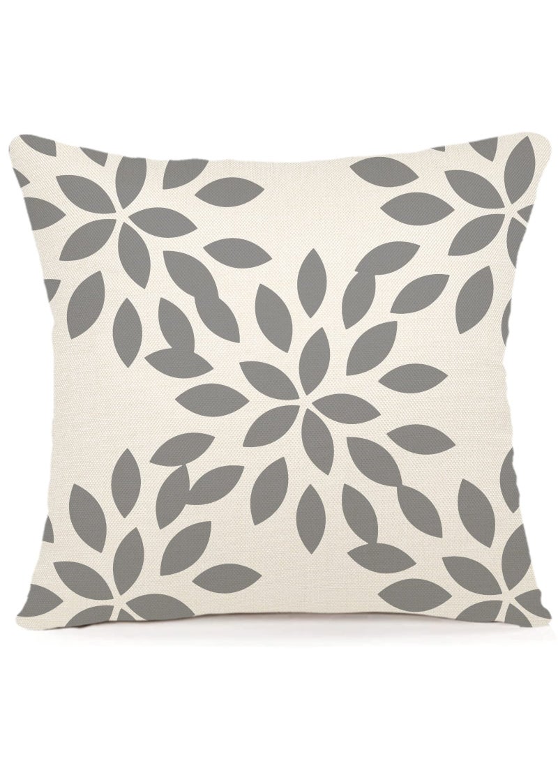 دايتويز أغطية وسائد، غطاء وسادة للأريكة الحديثة، غطاء وسادة من نسيج الكتان المزخرف للاستخدام الخارجي لسيارة الأريكة والسرير - Image 4